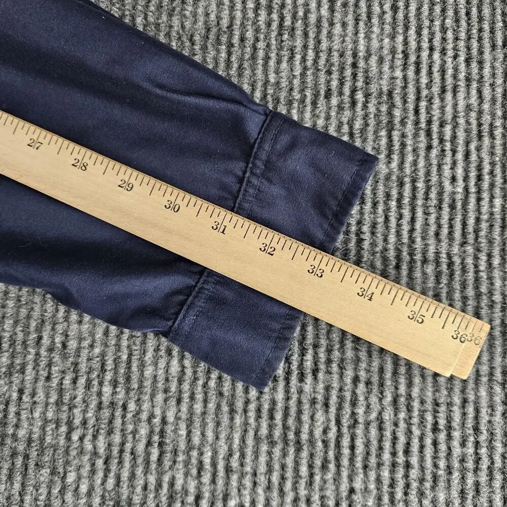 Guy Harvey Navy Blue Zip-Up Jacket with Embroidered Logo - Picture 9 of 12